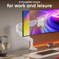 32 inch monitor - MONITOR ACC WALL MOUNT/13-32" WHITE G100-W ONKRON - 3 nuotrauka