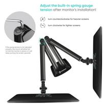 2 monitoriu laikiklis - MONITOR ACC WALL MOUNT/13-32" BLACK G200-B ONKRON - 6 nuotrauka