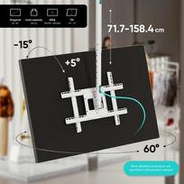 tv 32 - TV SET ACC CEILING MOUNT/32-80" WHITE N1L-W ONKRON - 7 nuotrauka