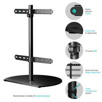 65 coliu televizorius - TV SET ACC DESKTOP STAND/32-65" BLACK PT2-B ONKRON - 9 nuotrauka