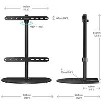 65 coliu televizorius - TV SET ACC DESKTOP STAND/32-65" BLACK PT2-B ONKRON - 11 nuotrauka