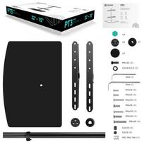 tv 32 - TV SET ACC DESKTOP STAND/32-75" BLACK PT3-B ONKRON - 2 nuotrauka