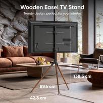 televizoriaus stovas laikiklsi tv stovas - TV SET ACC FLOOR STAND /32-65"/BLACK TS1220-B ONKRON - 9 nuotrauka