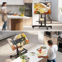 tv 32 - TV SET ACC MOBILE STAND/32-70"/BLACK TS1350-B ONKRON - 3 nuotrauka