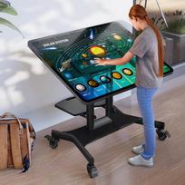 tv 32 - TV SET ACC MOBILE STAND/32-70"/BLACK TS1350-B ONKRON - 7 nuotrauka