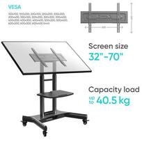 tv 32 - TV SET ACC MOBILE STAND/32-70"/BLACK TS1350-B ONKRON - 16 nuotrauka