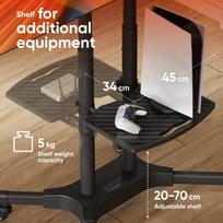 tv 32 - TV SET ACC MOBILE STAND/32-65"/BLACK TS1351-B ONKRON - 5 nuotrauka