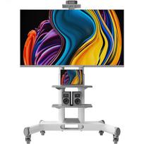 televizoriaus stovas laikiklsi tv stovas - TV SET ACC MOBILE STAND/40-70"/WHITE TS1552-W ONKRON - 11 nuotrauka