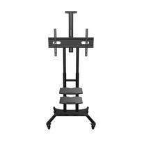 50 coliu televizoriai - TV SET ACC MOBILE STAND/50-86"/BLACK TS1881-B ONKRON - 8 nuotrauka