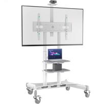 mobilus tv stovas - TV SET ACC MOBILE STAND/50-86"/WHITE TS1881-W ONKRON - 3 nuotrauka