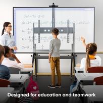 s20 - TV SET ACC MOBILE STAND/60-120" BLACK TS2080-B ONKRON - 9 nuotrauka