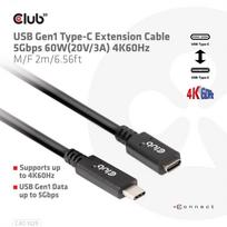 adapteriai type c -  CLUB 3D CAC-1529 - 8 nuotrauka