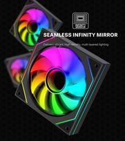 korpuso ventiliatorius - Xilence XPF120U.ARGB XF076 120mm Case Fan Black - 3 nuotrauka
