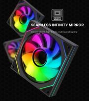 korpuso ventiliatorius - Xilence XF078 ARGB 120mm Case Fan Black - 3 nuotrauka