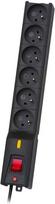 5 230 - Lestar Surge Protector 6 Outlet Black 5m - 2 nuotrauka