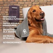 vileda sluoste - Mikropluošto šluostė gyvūnams VILEDA PET PRO, pilka (Gray), M dydis - 9 nuotrauka
