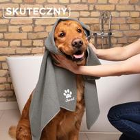 vileda sluoste - Mikropluošto šluostė gyvūnams VILEDA PET PRO, pilka (Gray), M dydis - 10 nuotrauka