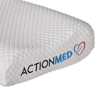 ortopedine pagalve - ActionMed Cervical Med Pillow, ortopedinė pagalvė, balta, 55x36x12 cm - 8 nuotrauka