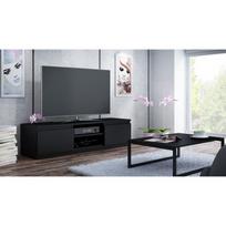 tv stand - TV staliukas Malwa 120, juodas - 2 nuotrauka