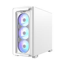 computer case - ASUS A23 PLUS ARGB WHITE kompiuterio korpusas, baltas - 4 nuotrauka