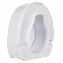 tualeto sedyne - ActionMed NT15AM Tualeto sėdynės pakėlimo dangtelis su atvartu, 15 cm, baltas (White) - 2 nuotrauka