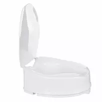 tualeto sedyne - ActionMed NT15AM Tualeto sėdynės pakėlimo dangtelis su atvartu, 15 cm, baltas (White) - 4 nuotrauka