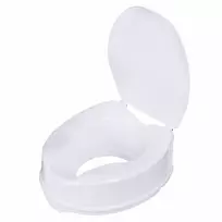 tualeto sedyne - ActionMed NT15AM Tualeto sėdynės pakėlimo dangtelis su atvartu, 15 cm, baltas (White) - 6 nuotrauka