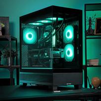 geforce rtx 5070 - Actina PC AMD Ryzen 7 9800X3D, 32GB DDR5, 1TB SSD, NVIDIA GeForce RTX 5070 Ti, Midi Tower, Juodas (Black) - 3 nuotrauka
