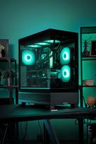 geforce rtx 5070 - Actina PC AMD Ryzen 7 9800X3D, 32GB DDR5, 1TB SSD, NVIDIA GeForce RTX 5070 Ti, Midi Tower, Juodas (Black) - 4 nuotrauka