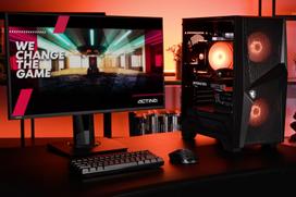 stacionarus kompiuteriai - Actina 5901443421566 PC AMD Ryzen™ 5 7500F 32GB DDR5-SDRAM 1 TB SSD NVIDIA GeForce RTX 5070 Midi Tower Juodas - 2 nuotrauka