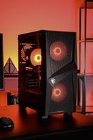 stacionarus kompiuteriai - Actina 5901443421559 PC AMD Ryzen™ 7 8700F 32GB DDR5-SDRAM 1 TB SSD NVIDIA GeForce RTX 5070 Midi Tower Juodas - 4 nuotrauka