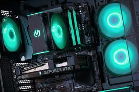 stacionarus kompiuteriai - Actina 5901443421160 PC AMD Ryzen™ 7 8700F 32GB DDR5-SDRAM 1 TB SSD NVIDIA GeForce RTX 5060 Midi Tower Juodas - 5 nuotrauka