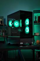 stacionarus kompiuteriai - Actina 5901443421085 PC AMD Ryzen 5 5600X 32GB DDR4 1TB SSD NVIDIA GeForce RTX 5060 Midi Tower Juodas (Black) - 4 nuotrauka