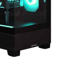 stacionarus kompiuteriai - Actina PC AMD Ryzen 9 9900X3D, 192GB DDR5, 4TB SSD, NVIDIA GeForce RTX 5090, Midi Tower, Juodas (Black) - 13 nuotrauka