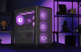 stacionarus kompiuteriai - Actina PC Ryzen 7 9800X3D, 32GB DDR5, 2TB SSD, Radeon RX 9070 XT, Midi Tower, Juodas (Black) - 6 nuotrauka