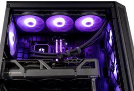 stacionarus kompiuteriai - Actina PC Ryzen 7 9800X3D, 32GB DDR5, 2TB SSD, Radeon RX 9070 XT, Midi Tower, Juodas (Black) - 9 nuotrauka