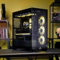 amd ryzen 7800x3d - Actina 5901443413851 PC AMD Ryzen™ 7 7800X3D 32GB DDR5-SDRAM 2 TB SSD NVIDIA GeForce RTX 5080 Windows 11 Home Midi Tower Juoda - 5 nuotrauka
