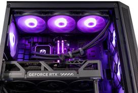 stacionarus kompiuteriai - Actina 5901443411932 PC AMD Ryzen 9 9900X, 32 GB DDR5, 2 TB SSD, NVIDIA GeForce RTX 5090, Midi Tower, Juodas (Black) - 2 nuotrauka