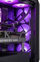 stacionarus kompiuteriai - Actina 5901443411932 PC AMD Ryzen 9 9900X, 32 GB DDR5, 2 TB SSD, NVIDIA GeForce RTX 5090, Midi Tower, Juodas (Black) - 6 nuotrauka