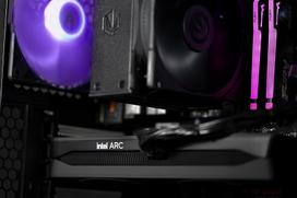 stacionarus kompiuteriai - Actina 5901443410270 PC AMD Ryzen 5 7500F 32GB DDR5 1TB SSD Intel Arc B580 Midi Tower Juodas (Black) - 8 nuotrauka