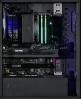 stacionarus kompiuteriai - Actina 5901443410270 PC AMD Ryzen 5 7500F 32GB DDR5 1TB SSD Intel Arc B580 Midi Tower Juodas (Black) - 22 nuotrauka