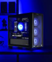 mini kompiuteriai - Actina 5901443335832 PC AMD Ryzen™ 5 5600 16GB DDR4-SDRAM 1 TB SSD AMD Radeon RX 7600 Mini Tower Juodas - 3 nuotrauka