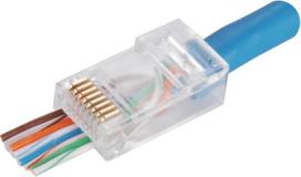 rj45 jungtis - Alantec WT117 laido jungtis RJ-45 Permatomas - 3 nuotrauka
