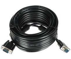 vga cable - Lanberg Cable VGA / VGA 10m Black - 3 nuotrauka