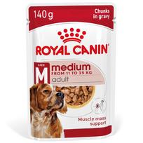 canin royal canin 10 kg - Šlapias šunų maistas Royal Canin Medium Adult Chunks in Gravy, 0.14 kg - 2 nuotrauka