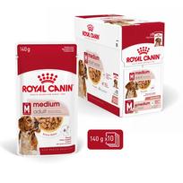 canin royal canin 10 kg - Šlapias šunų maistas Royal Canin Medium Adult Chunks in Gravy, 0.14 kg - 5 nuotrauka