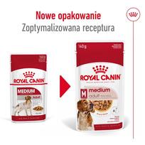 canin royal canin 10 kg - Šlapias šunų maistas Royal Canin Medium Adult Chunks in Gravy, 0.14 kg - 8 nuotrauka