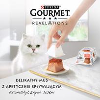 purina gourmet - Šlapias kačių maistas Purina Gourmet Revelations, lašiša, 0.114 kg, 2 vnt. - 8 nuotrauka