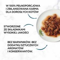 purina gourmet - Purina su jautiena, vištiena, triušiena ir lašiša, 60 x 85 g - 8 nuotrauka