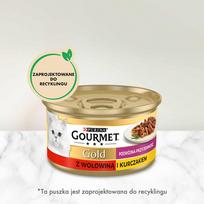 purina gourmet - Purina Gourmet Gold DUO with Beef and Chicken 85g - 9 nuotrauka